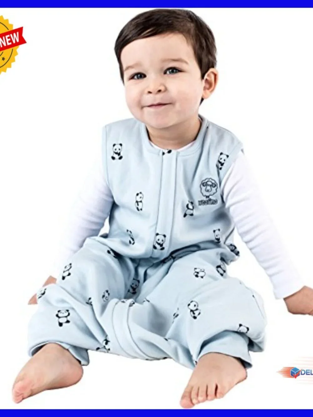 Merino Wool Organic Cotton Toddler Sleep Bag 18-36 Months Foot Openings
